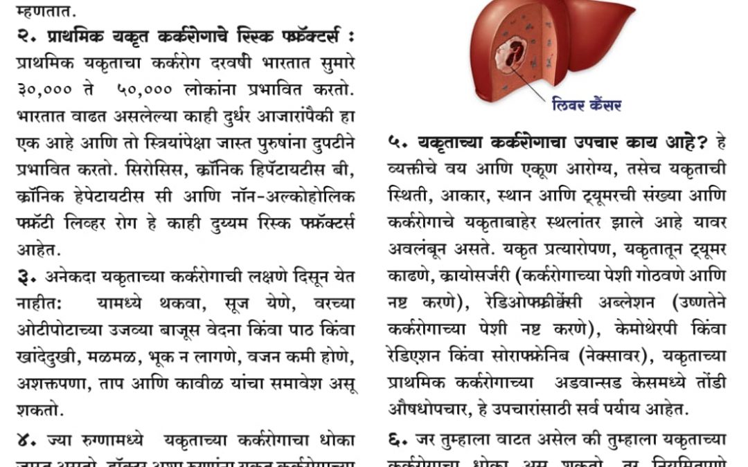 यकृताच्या कर्करोगाबद्दल 6 गोष्टी ज्या तुम्हाला माहित असणे आवश्यक आहे