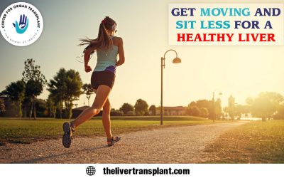 Get moving and sit less for a healthy liver