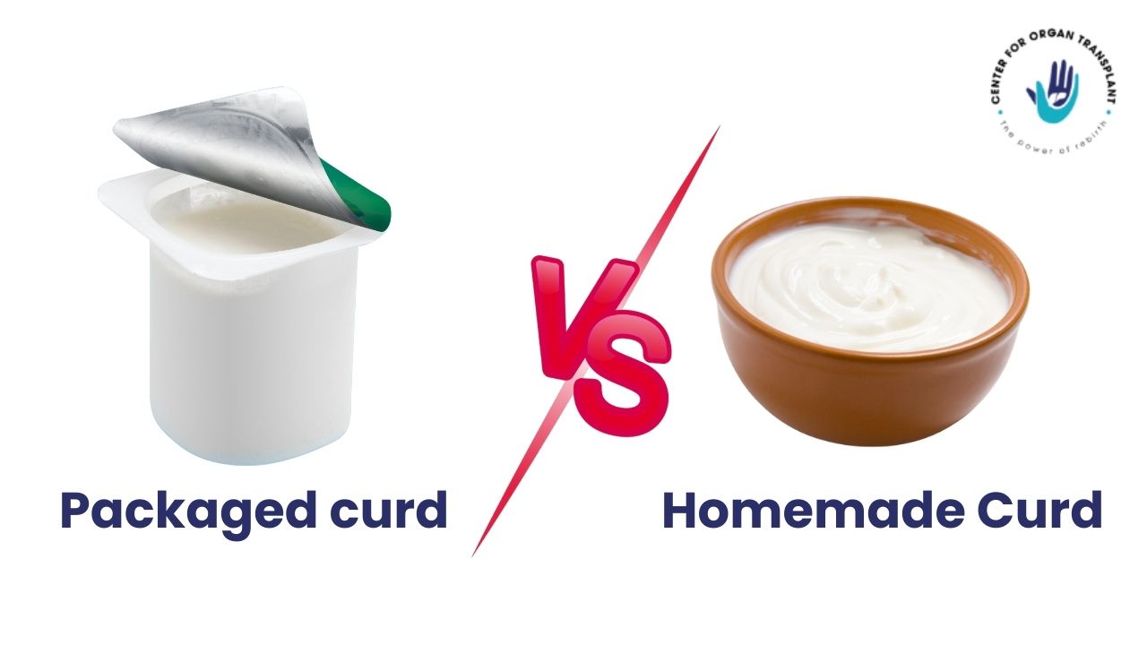 Which curd is better for health? Homemade or Pacakged?