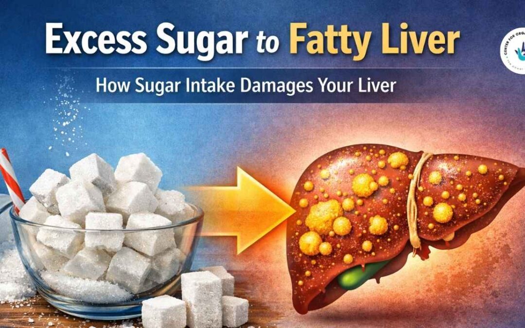 How Excess Sugar Intake Slowly Turns Into Fatty Liver