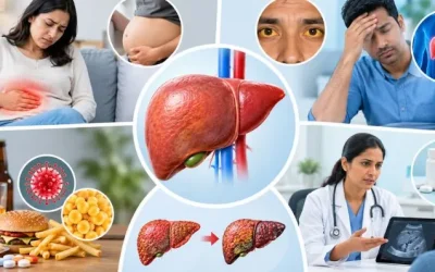 Effects of an Enlarged Liver: Symptoms, Causes, Complications and Treatment